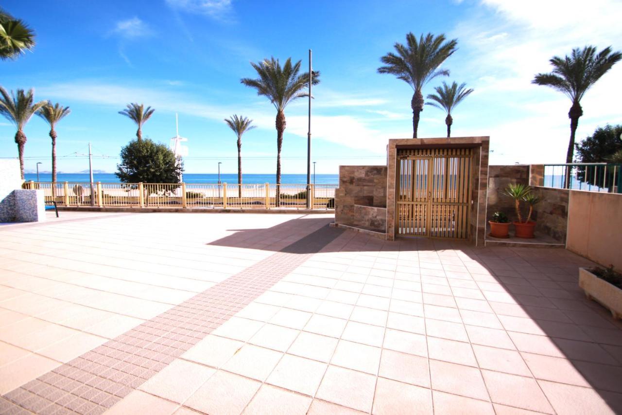 Apartamento Casaturis En 1ª Linea Muchavista Edificio Voramar C106 El Campello Dış mekan fotoğraf